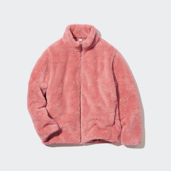 Uniqlo Fluffy Yarn Fleece Full-Zip Jacket